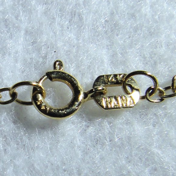 14kt YG Necklace - Picture 9 of 15